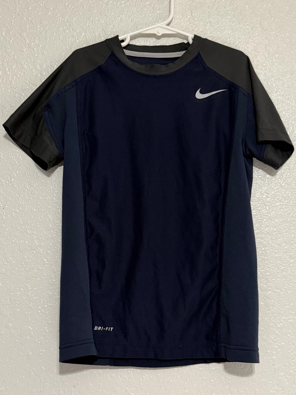 Nike Boy’s Dri-Fit Navy and Gray T-Shirt